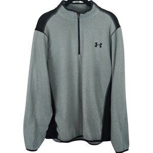 Under Armour Mens 1/4 Zip ColdGear Loose Fit Zip Pullover Sweatshirt Size L